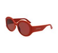 Longchamp, unisex, Accessoires, Rouge, Taille: 53 MM Lunettes de soleil rondes