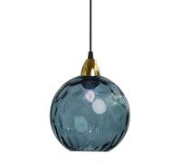 LONGDU Lustre en Verre LED, Mini Suspension Vintage, Lampe Suspendue Simple et créative à Base E27, for îlot de Cuisine, Salle à Manger, Chambre à Coucher, Couloir, Bar, Salon (Color : 4)