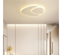 LONGDU Plafonnier LED encastré, plafonnier Minimaliste Moderne, plafonnier à intensité Variable 3 Couleurs for Salon Salle à Manger étude Villa Chambre Couloir Chambre d'enfant (Size : A 15.7in)