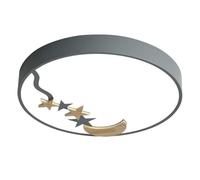 LONGDUOU Plafonnier LED Moderne et élégant, éclairage Romantique et Ultra-Fin, variateur Tricolore (3000K/4500K/6000K), idéal for Une Cuisine, Une Cage d'escalier ou Une Chambre à Coucher.(40cm)