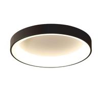 LONGDUOU Plafonnier LED Moderne et Minimaliste, Design Nordique, Rond et Simple, Design Tendance, éclairage Plat Tricolore for Salon, Salle à Manger, Chambre, Couloir, entrée(60cm)