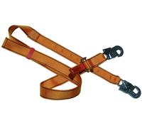 Longe 3M PROTECTA, longueur : réglable jusqu'à 2,5m, sangle polyester largeur 45 mm, 2 mousquetons AJ565 ouverture 17 mm, 2,5 m x1 morceau