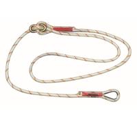 Longe 3M PROTECTA, longueur : réglable jusqu'à 2 m, corde à âme 10,5 mm, boucle et cosse, pas de mousquetons, 2,0 m x1 morceau