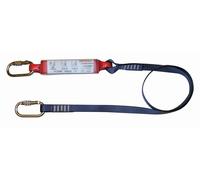 Longe 3M PROTECTA Sanchoc avec absorbeur d'énergie à sangle, longueur : 2 m, sangle 25 mm, 2 mousquetons à vis AJ501 ouverture 17 mm, 2,0 m x1 morceau