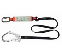 Longe 3M PROTECTA Sanchoc avec absorbeur d'énergie à sangle, longueur 2 m, sangle 25 mm, avec 2 mousquetons à vis AJ501, largeur d'ouverture 17 mm + mousqueton AJ595, largeur d'ouverture 50 mm, 2,0 m 