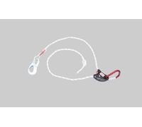 Longe 3M PROTECTA Trigger pour le positionnement au poste de travail, longueur : réglable jusqu'à 2,0 m, corde à noyau 10,5 mm , poids max. de l'utilisateur 140 kg, mousqueton à une main + mousqueton 