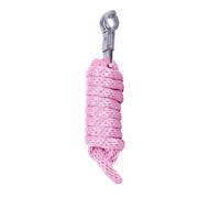 Longe avec clip anti-panique QHP Rose 2 m