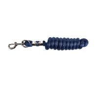Longe avec mousqueton anti-panique pour cheval Horze Bleu TU