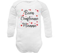Longe bébé barboteuses body cheveux bavettes pour bébé coton phrases pour futur papa, cadeau naissance tu seras papa, papa je viens, complanno maman chaud coton, 12: 12-18 mesi