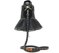 Longe Chien Accessoires De Vêtements pour Chiens Collier De Chien pour Animaux De Compagnie Plaid pour Chiens Ensemble De Harnais Et Laisse pour Chiens De Taille Moyenne Ceinture Chien(57-67cm)