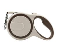 Longe Chien Corde De Traction Corde Rétractable Marche Artefact Chaîne pour Chiens De Petite Et Moyenne Taille Ceinture Chien(Beige,3m)