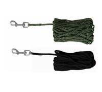 Longe Chien Nylon Noire 5 M 5 Mm