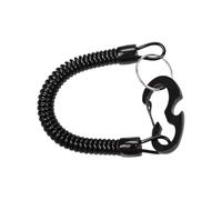 Longe clé avec Carabiner - Sangle de Trousseau Anti-défaite rétractable, Porte-lanière de sécurité Extensible | Sangle clé Pratique pour Sac à Dos Kayak pêche de plongée plongée pour Femmes