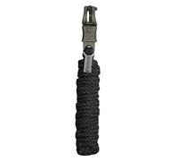Longe d’attache avec mousqueton antipanique Waldhausen Gloomy Noir 2 m