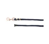Longe d'attache pour cheval Equithème Soft rose gold Noir 2 m
