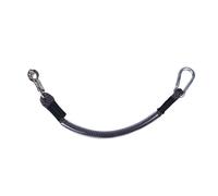 Longe d'attache QHP 60cm, Couleur:bleu marine