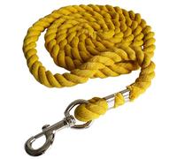 Longe de cheval tressée en coton avec boucles pivotantes, rênes d'équitation, licol épais et robuste pour chevaux et bétail