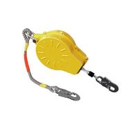 Longe De Harnais De Sécurité, Antichute Auto-rétractable 300Kg/660lb | Système De Freinage Double Antichute Avec Ressorts D'impact, For Travaux En Hauteur(10m/32.8ft)