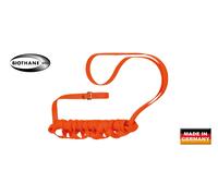Longe de recherche au sang AKAH avec arrêt en cuir BioThane 10 m 19 mm