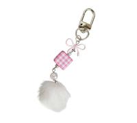 Longe De Téléphone Portable Compact Avec Base En Métal Robuste Charmant Bel Ours/Bowknot Ornement Charme Pour Le Porte-clés De Transport Tous Les Jours Pour L'anniversaire