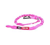 Longe de traction canicross opale small I-DOG ALM Rose 190 cm