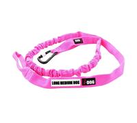 Longe de traction caniVTT opale medium I-DOG ALM Rose 240 cm
