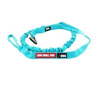 Longe de traction caniVTT opale small I-DOG ALM Bleu 240 cm