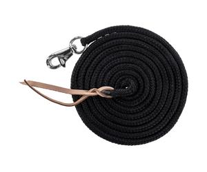 Longe de travail avec mousqueton Covalliero Bull Snap Noir 4 m