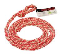 Longe d'élevage en sisal et polypropylène Corderie Palus Rouge 8 mm x 1,5 m