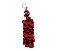Longe d'équitation robuste avec fermoir robuste 3 tailles 2 m Rouge + Noir 2 m