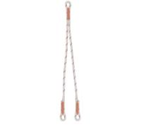 Longe double en corde tressée LDF1-11-53-53 TRACTEL 84222