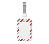 Longe durable de couleur unie de porte-carte d'identité imperméable de canne de bonbon avec le support d'identification d'insigne pour des cadeaux de bureau d'enseignant de CardNurse d'insigne
