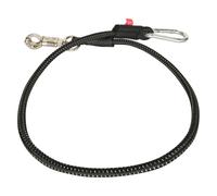 Longe élastique attache pour camion Imperial Riding Noir 120 cm