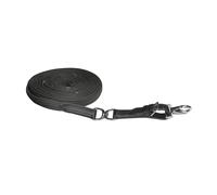 Longe équitation à tourner avec sangle Star Noir 7,7 m