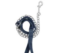 Longe équitation avec chaîne brillante Waldhausen Bleu 165 cm