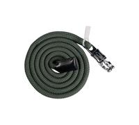 Longe équitation avec mousqueton anti-panique HKM Carlotta Vert 180 cm