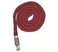 Longe équitation avec mousqueton anti-panique HKM Stars Rouge 180 cm
