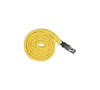 Longe équitation avec mousqueton anti-panique HKM Stars Softice Jaune 180 cm