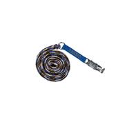 Longe équitation avec mousqueton anti-panique Lauria Garrelli Amalfi Bleu 180 cm