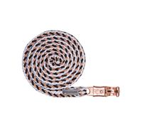Longe équitation avec mousqueton antipanique Waldhausen Shine Noir 2 m