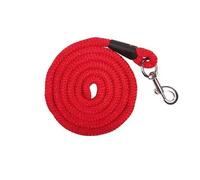 Longe équitation avec mousqueton HKM Aachen Rouge 180 cm