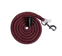 Longe équitation avec mousqueton HKM Carlotta Rouge 180 cm