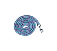 Longe équitation avec mousqueton HKM Funny Horses Bleu 180 cm