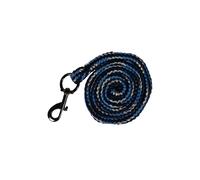 Longe équitation avec mousqueton HKM Kids Maui Bleu 140 cm