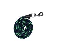 Longe équitation avec mousqueton HKM Kids Maui Bleu 140 cm