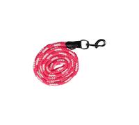 Longe équitation avec mousqueton HKM Kids Maui Rose 140 cm
