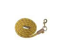 Longe équitation avec mousqueton Lauria Garrelli Limone Gris 180 cm