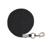 Longe équitation avec mousqueton Waldhausen Shine Noir 2 m