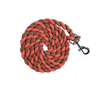 Longe équitation en coton avec mousqueton HKM Vert 180 cm