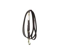 Longe équitation pour cheval de présentation cuir Kentucky Marron 200 cm